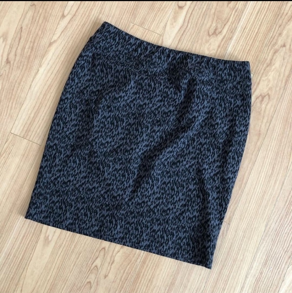 Style & Co Plus Size Animal Print Skirt 3X